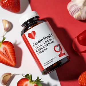 CardioShield – CoQ10, Omega-3 & Garlic Extract Formula